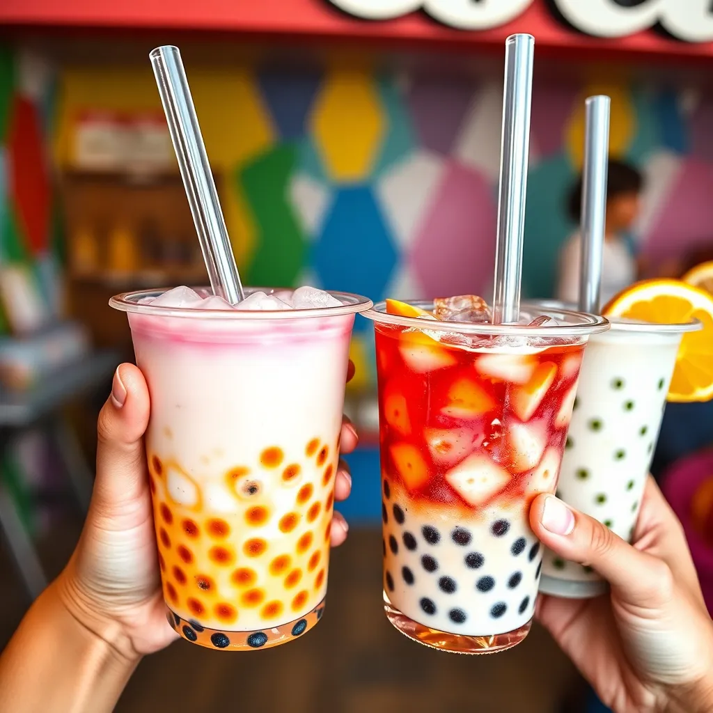 Boba: Chewy Delights in Your Drink