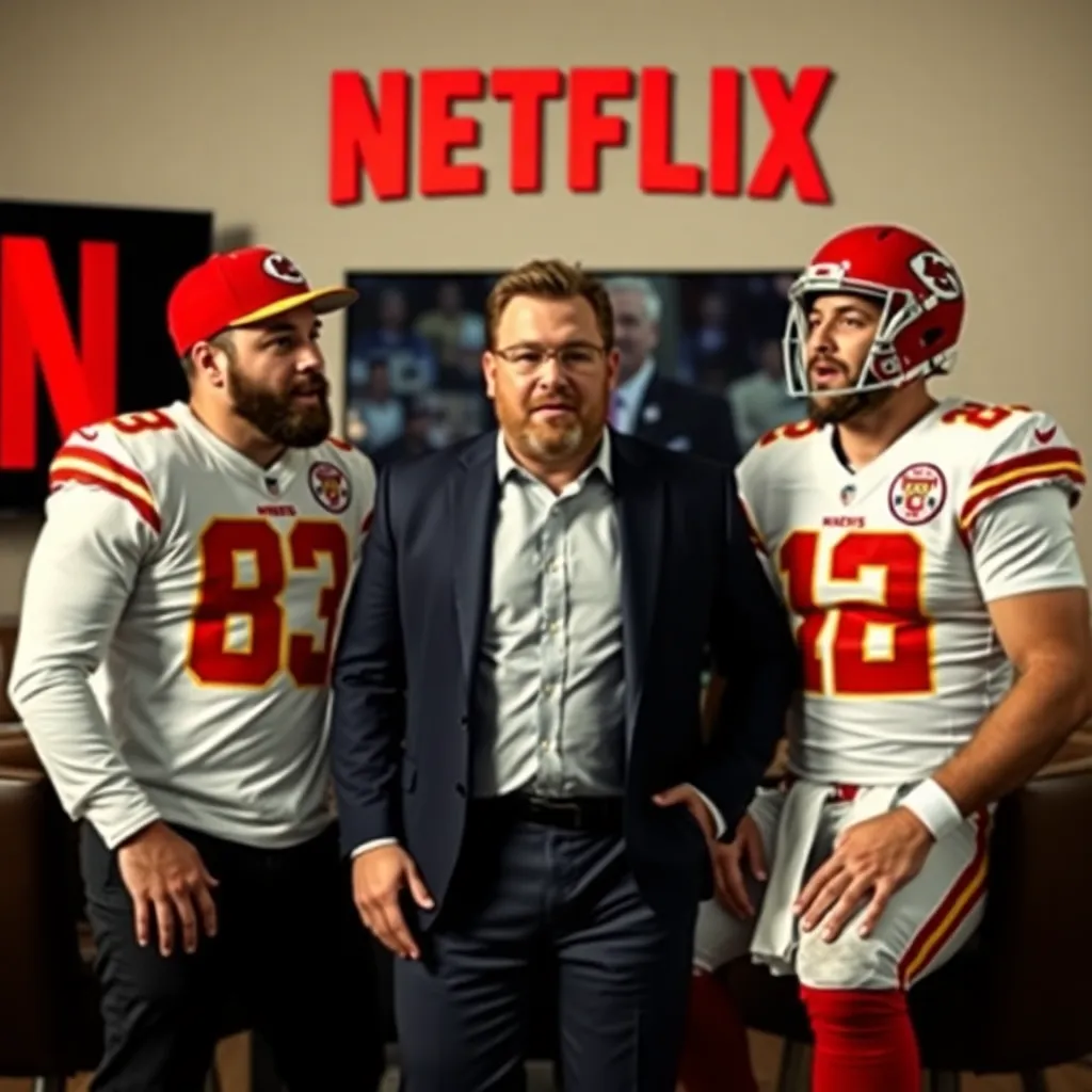 Steelers’ George Pickens Crashes Travis Kelce and Patrick Mahomes’ Netflix Session