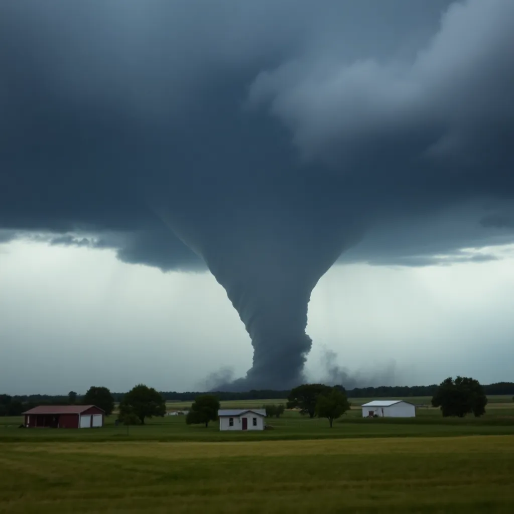 Tornado Alert Issued for Millions in Southern States After Reported Fatality