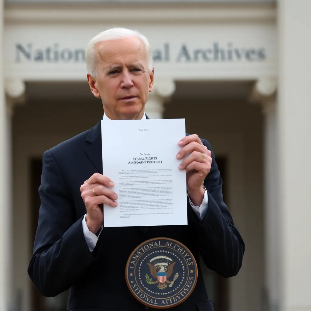 Biden Declares ERA Law, But Path to Implementation Remains Murky