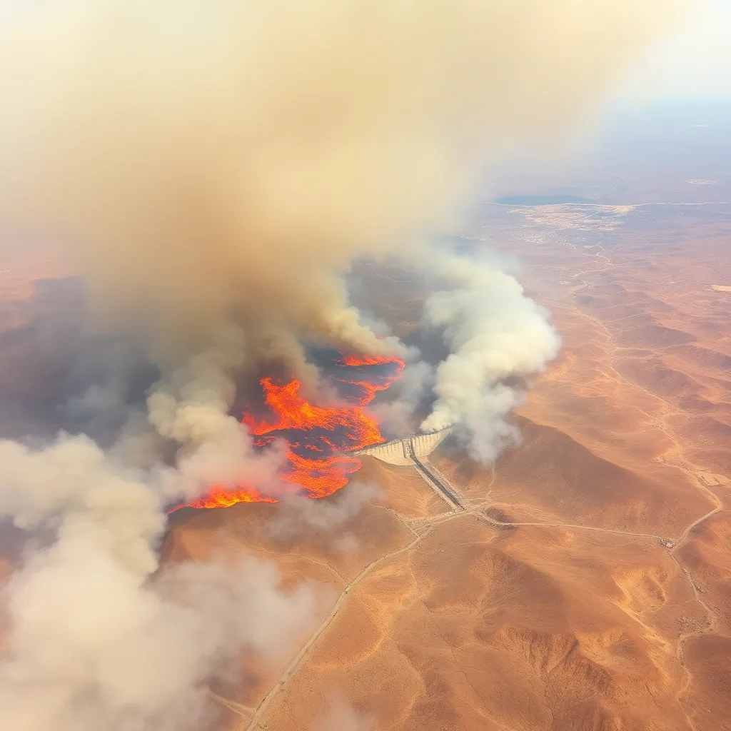 LA in Flames: Wildfires Rage Across County, Thousands Flee Homes