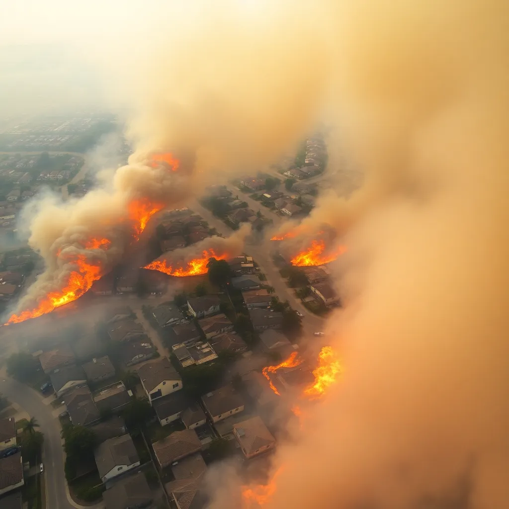 LA’s Worst Nightmare: Devastating Wildfires Rage On, Thousands Flee