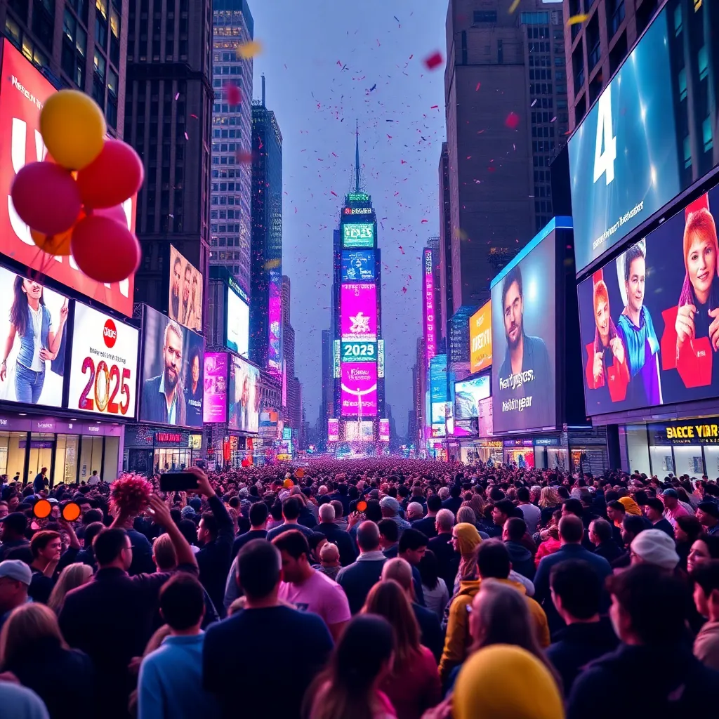 Relive the Magic: Highlights from Times Square’s 2025 New Year’s Eve Bash