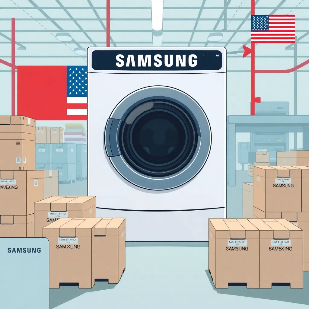 Samsung Considers Shifting Dryer Production to US Amid Trump’s Tariff Hike