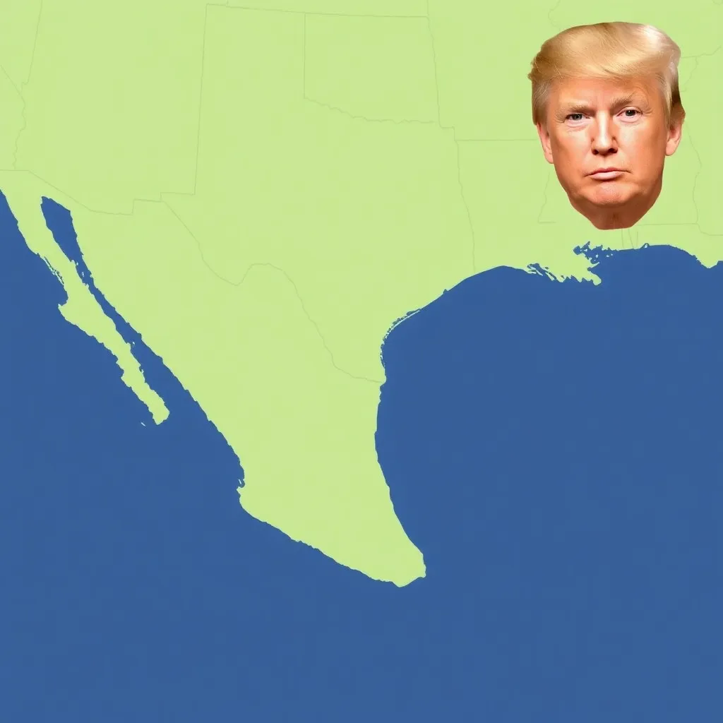 Trump Proposes Renaming Gulf of Mexico to ‘Gulf of America’ Amid Immigration Row