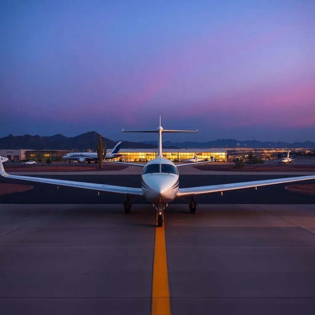 Scottsdale Airport Shutdown: Plane Collides with Jet on Runway, All Flights Halted