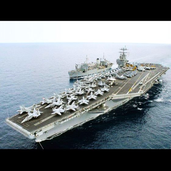 USS Harry S. Truman Aircraft Carrier Involved in Collision with Bulk Carrier Off Port Said Coast