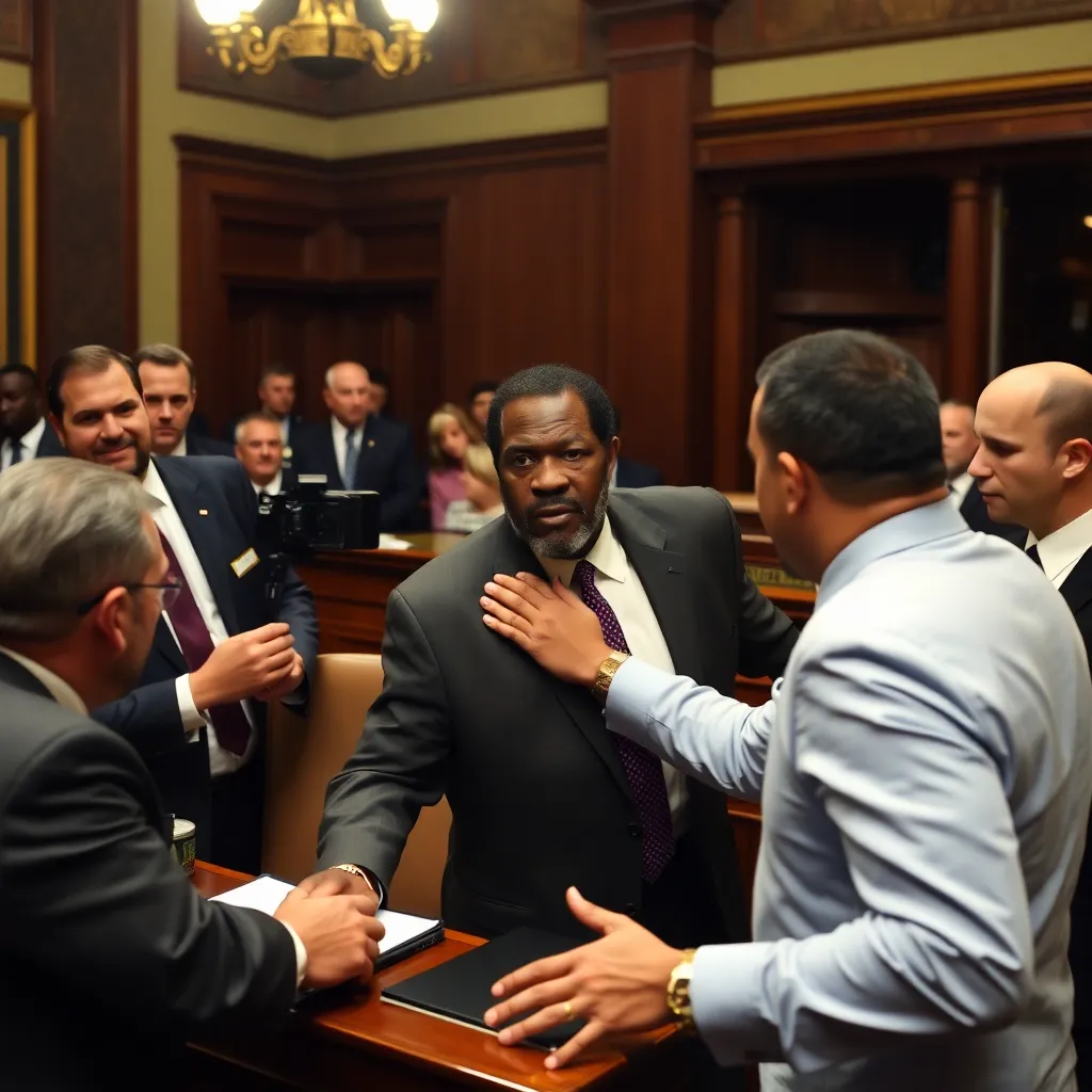 Al Green Escorted Out of Congress During Trump’s Speech