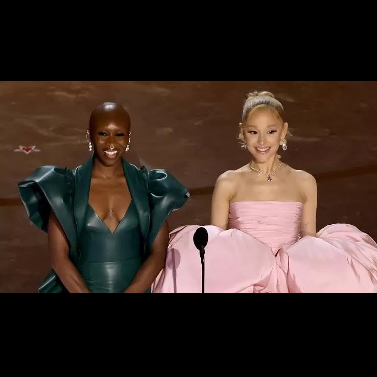 Ariana Grande and Cynthia Erivo’s Emotional Oscars Opening Brought the House Down