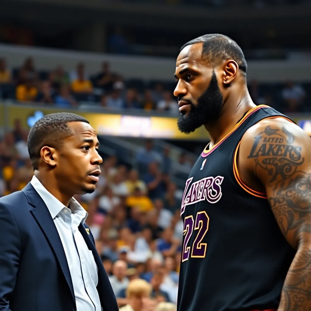 LeBron Confronts Stephen A.: The Heated Exchange That Rocked the Lakers Game